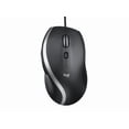 thumbnail image 1 of Logitech M500S Souris Optique USB 2.0 Utilisation Main Gauche/droite Noir 910-007476, 1 of 8