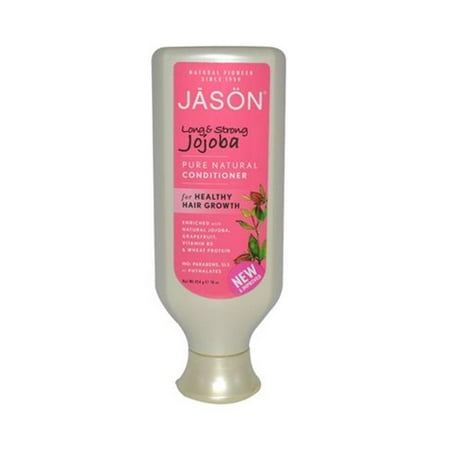 Jason Natural Products 0808808 Jojoba Pure Natural Long & Strong Conditioner, 16 fl
