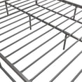 thumbnail image 6 of Boulevard F Metal Bed, Platform Bed Frame, Box Spring, Strong Metal Structure, Easy Assembly, Full Size, Grey, 6 of 8
