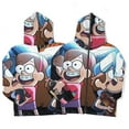 thumbnail image 4 of Gravity Falls Full Zip Hoodies Hooded Long Sleeve Jacket Lightweight Sweatshirt Warm Winter Coats 2XL, 4 of 6