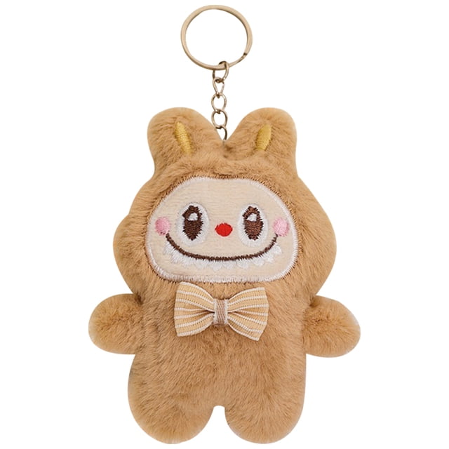Lindo Muñeco Labubu Felpa Juguete Peluche Llavero Esponjoso