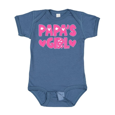 

Inktastic Papa s Girl Gift Gift Baby Girl Bodysuit