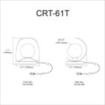 thumbnail image 2 of Dainolite CRT-61W-MB Wall (Decorative), 2 of 3