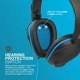 thumbnail image 5 of JLab JBuddies Pro Wired Over-Ear Kids Headphones, Built-in Volume Regulators for Safety, Folding, Adjustable, Noise Isolation, with Mic, Blue/Black, 5 of 8