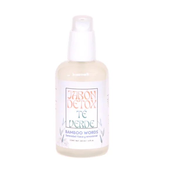 Jabón para la Cara Detox con Té Verde 120 ml | Limpieza Profunda para Todo Tipo de Piel