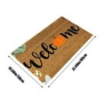thumbnail image 3 of Holloyiver Halloween Area Rug Doormat, Pumpkin Welcome Decorative Floor Mat Non Slip Rubber Backing, Fall Halloween Thanksgiving Indoor Outdoor Entrance Mats Home Decor, 19.7 x 31.5 Inches, 3 of 6