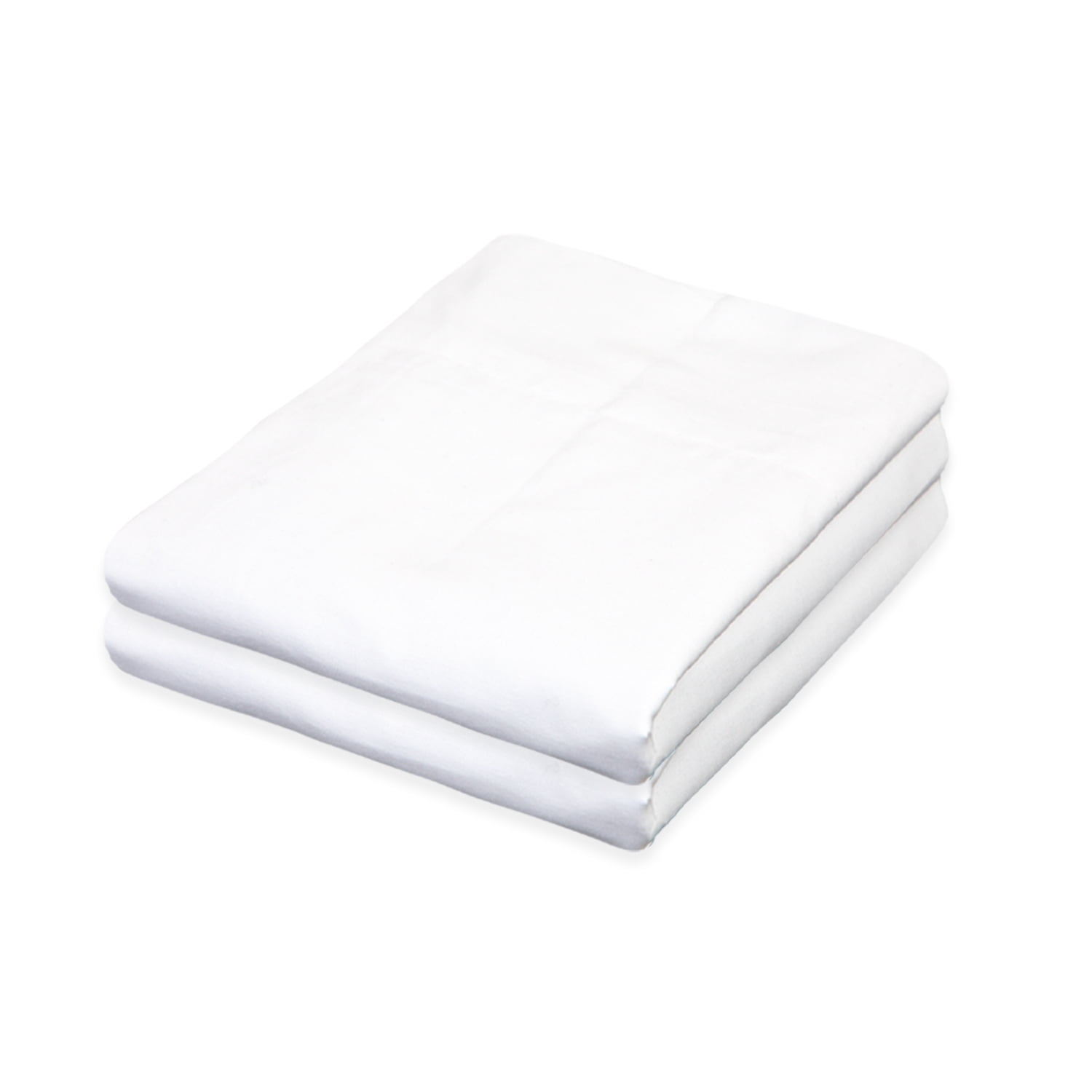24 new white king size hotel pillowcases 20x40 t180 threadcount 100% cotton 