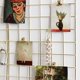 thumbnail image 4 of Panel de rejilla de pared de malla metálica PEAUARL para exhibición de fotos dorado, 4 of 7