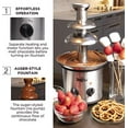 thumbnail image 5 of Total Chef TCCFS-02 Chocolate Fountain, Stainless Steel, 5 of 5