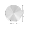 thumbnail image 2 of UPOUART 6pcs Heavy Duty Metal Discs Safe Aluminum Alloy for Homeowners, 2 of 7