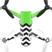 MightySkins PABEBOP2-Lime Chevron Skin Decal Wrap for Parrot Bebop 2 Quadcopter Drone - Lime Chevron