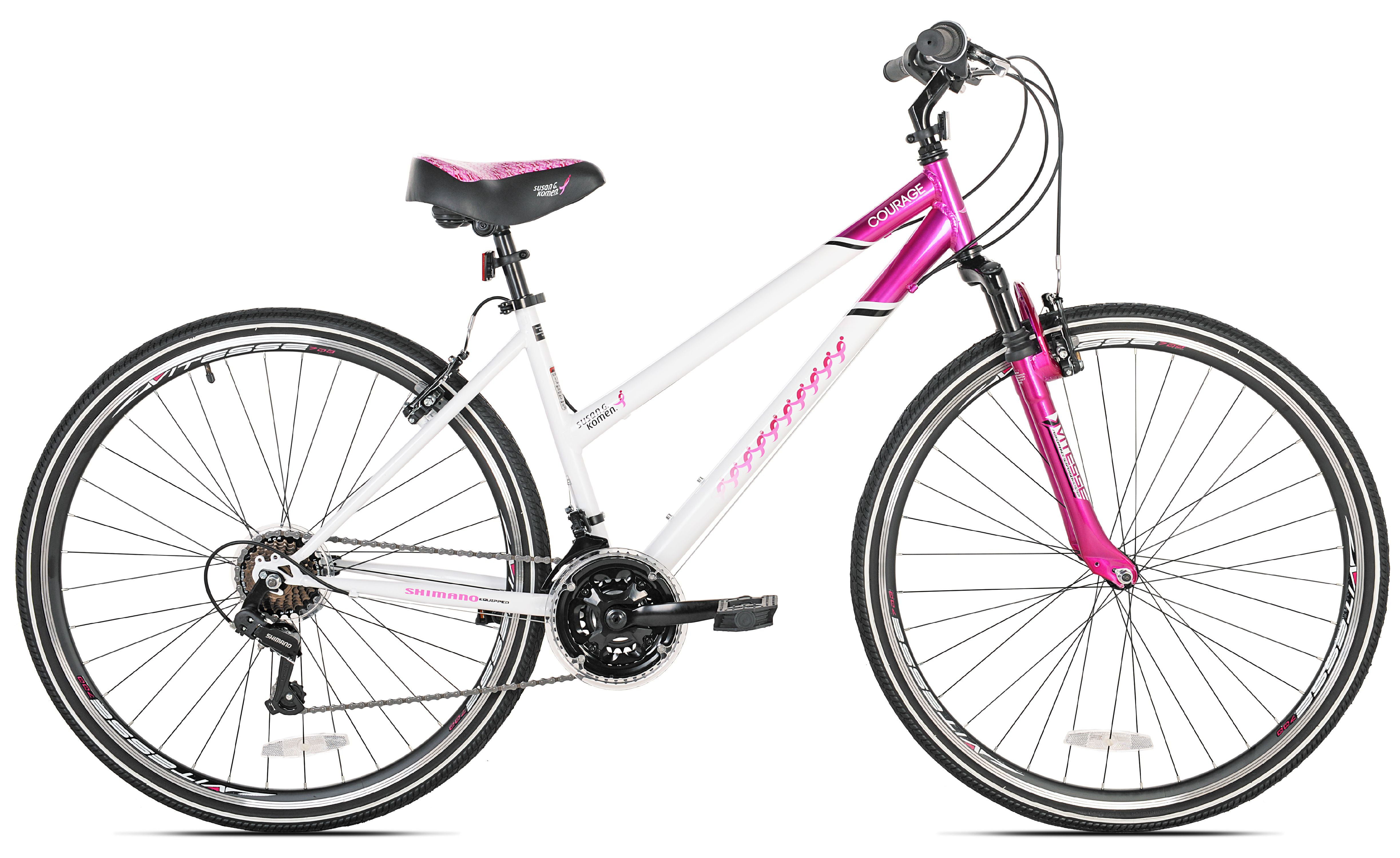 susan g komen 700c women's hybrid bike