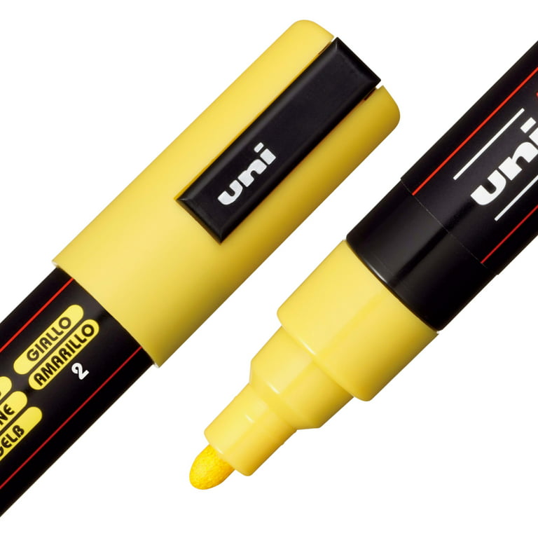 Uni POSCA Paint Markers, Medium Point Marker Tips, PC-5M, Assorted