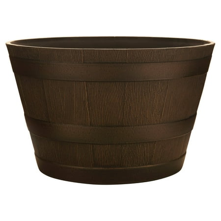 - Southern Patio Whiskey Barrel Planter