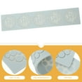 thumbnail image 5 of NUOLUX Fondant Making Silicone Mold Round 1Pack 11X2.4X0.1Inch, 5 of 6