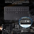 thumbnail image 4 of ATX 24-Pin 90° Power Connector Adapter 5V 3 Pin ARGB 24Pin White, 4 of 5