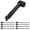 Black, variant on Multifunctional Camping Hammer with Tent Stake Puller - Heavy Duty Mallet with Hidden Storage and Bottle Opener - Includes 8 Pegs for Outdoor Hiking Backpacking