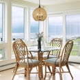 thumbnail image 3 of Florence Metal 3 Light Pendant in Black, 3 of 5