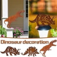 thumbnail image 1 of Metal Dinosaur Fence Post Topper, C, 1 of 5