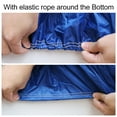 thumbnail image 5 of 210D Waterproof Trailerable V-Hull Boat Cover, Blue, 5 of 8