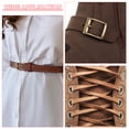 thumbnail image 6 of Uxcell Flat Suede Leather Lace, Faux Leather Strap Leather String Cord DIY Supplies Burgundy, 6 of 7
