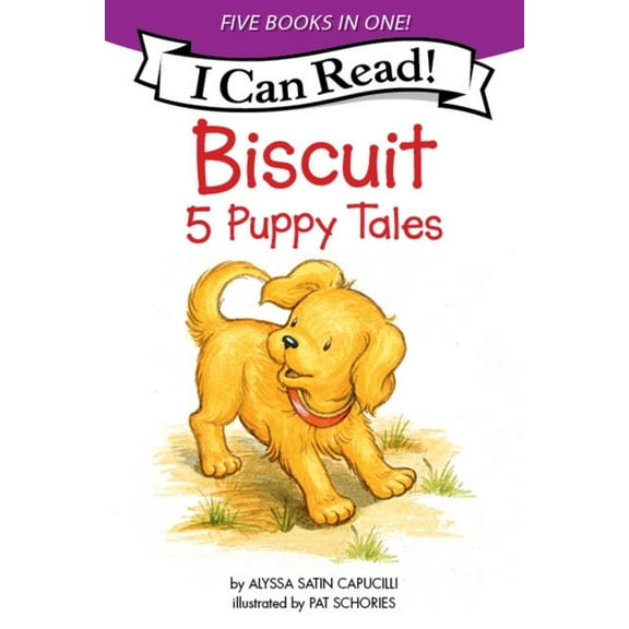 My First I Can Read Biscuit: 5 Puppy Tales: Biscuit Goes to School, Biscuit Finds a Friend, Biscuit Visits the Firehouse, Biscuit Flies a Ki, Book 485 (Paperback)