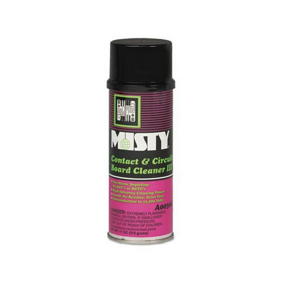 Contact and Circuit Board Cleaner III 16 oz Aerosol Spray, 12/Carton