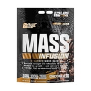 Nutrex Research Mass Infusion Chocolate High Calorie Mass Gainer Protein Powder 12 lb