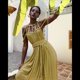 thumbnail image 5 of Vestido de Fiesta con Cuello Halter y Nudo de Cuerda para Mujer (Verano 2024) Color Matcha Talla Única, 5 of 10