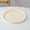 Round Circle Pattern Placemat (Beige), variant on 2 Pack Silicone Pet Food Mats, Non-Slip Waterproof Placemat for Dog and Cat Feeding Bowls, Prevents Food & Water Overflow, 7" x 7"