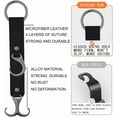 thumbnail image 3 of Car Purse Hook for Men Women-Upgraded 3 in 1 Stronger Superior Leather Car Purse Holder Vehicle Seat Headrest Hanger Hooks for Grocery Bag Coats Umbrellas Handbag Car Hooks Car Accessories Interior, 3 of 6