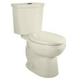 thumbnail image 2 of American Standard H2Option Right Height Elongated Toilet Bowl Only in Linen, 2 of 2