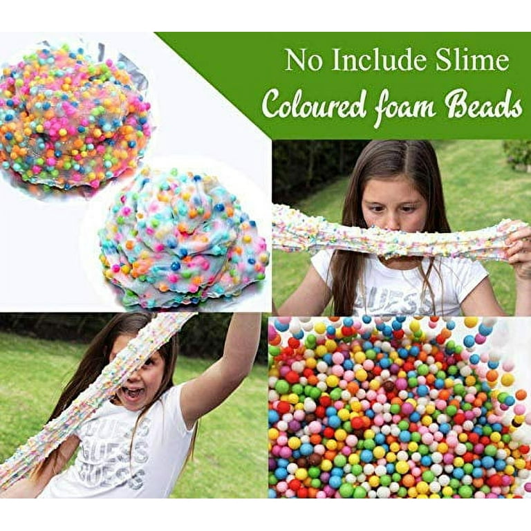 Slime with Foam Beads