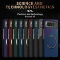 thumbnail image 6 of Allytech Magsafe Case for Google Pixel 9 Pro Fold, Carbon Fiber Slim Fit Shell Protective Shockprood Bumper Wireless Charging Support Protective Case Cover for Google Pixel 9 Pro Fold 7.6" - Purple, 6 of 6