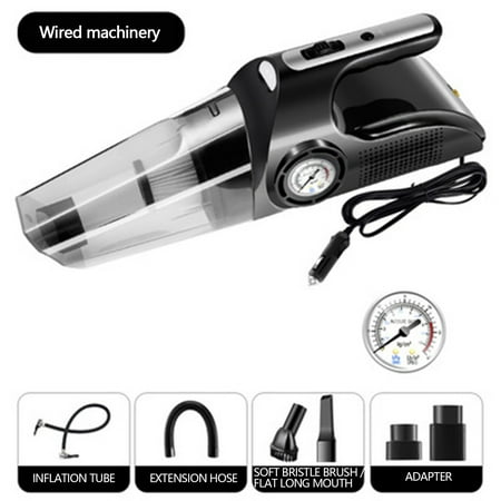 

iMESTOU Deals Clearance Vacuum Cleaner Car Vacuum Handheld Cleaner Tire Inflator For Car 12V Air Compressor With Led Light 4 In 1 Portable Vacuum Cleaner With Air Pump