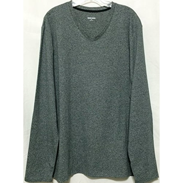 Rough Dress Rough Dress Premium Men Long Sleeve VNeck TShirt