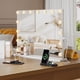 thumbnail image 2 of Espejo de Tocador con Luces, Gran Espejo de Maquillaje con 3 Modos de Luz, Espejo de Mesa para Baño, Dormitorio, Tocador, 2 of 7