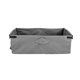 thumbnail image 4 of Carro plegable utilitario con forro de tela Oxford, carrito de mano para empujar y tirar, carrito de cesta Gris, 4 of 6