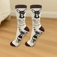 thumbnail image 3 of E&S Pets Chihuahua, Black Socks - Life is Better Socks for Pet Lovers - Cute Unisex Socks - One Size Fits Most, 3 of 3