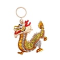 thumbnail image 4 of Llavero de dragón chino Yuyangstore Dorado, 4 of 8