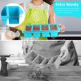 thumbnail image 5 of Silicone Freezer Tray With Lid - Silicone Freezer Food Molds- Large Ice Cube Tray,4-Pack Silicone Freezer Container,Freeze & Store Soup, Sauce, Broth,Leftovers - Makes 4 Perfect 1 Cup, 5 of 7