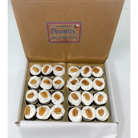 24 Piece Divinity Gift Box (With Pecans) Old Fashioned Divinity, Just Like Home Made Divinity.
