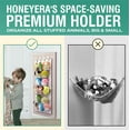 thumbnail image 4 of Squishmallow Holder - Over The Door Space Saving Storage Solution with 5 Large Pockets - Quick 1-Minute Installation - Organize and Display Squishmallows - Durable and Easy Access for Kids, 4 of 6