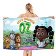 thumbnail image 1 of Dee y Amigos en Oz Toalla de playa de secado rápido con diseño temático, regalo para mujeres y niñas, ideal para cumpleaños, fans, amantes de la música, uso en la playa o al aire libre, 78 × 180 cm, 1 of 6