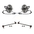 thumbnail image 1 of Transit Auto Front Hub Bearing Assembly and Link Kit for Car Dodge Grand Caravan Chrysler Town & Country Ram C/V Volkswagen Routan - Left Right Side (Driver Passenger) K7T-100740, 1 of 11