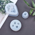 thumbnail image 5 of DIY Jewelry Kits with Silicone Molds Plastic Transfer Pipettes & Measuring Cup Latex Finger Cots White Molds: 3pcs/set, 5 of 7