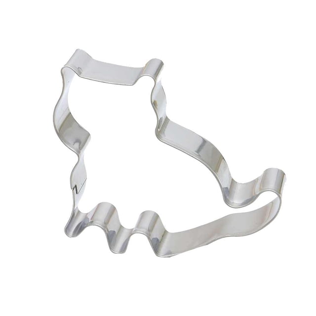 Naiovety Molde para galletas de gato, cortador de Fondant de acero inoxidable, herramientas para pasteles de Navidad, pasta, molde para Type11 NO11