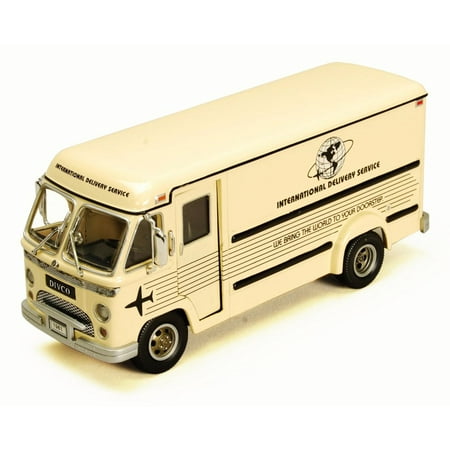 1961 Divco Dividend Step Van Model 70 - International Delivery Service, Yellow - Phoenix 18531 - 1/34 Scale Diecast Model Toy