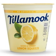 Tillamook Lemon Squeeze Low Fat Yogurt, Blended, 6 oz, 6g Protein