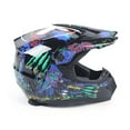 thumbnail image 3 of DOT Motorcycle Adult Helmet +Goggles +Gloves Motocross MX ATV Dirt Bike Off-Road, 3 of 12